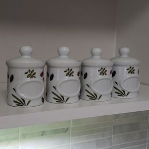 Spice Jar canisters (4)